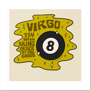 Virgo Magic 8 Ball Posters and Art